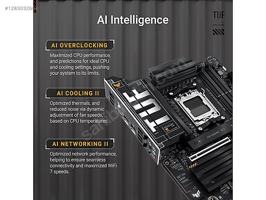 ASUS TUF GAMING X870-PLUS WIFI - Anakart ve Tüm Masaüstü Bilgisayar Parçaları sahibinden.com'da