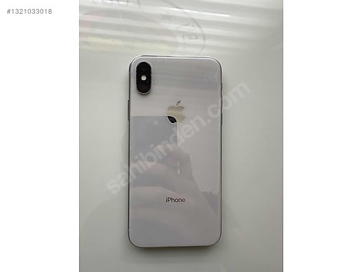 Apple / iPhone X / Apple iPhone X 64 GB Gümüş Temiz, Çiziksiz