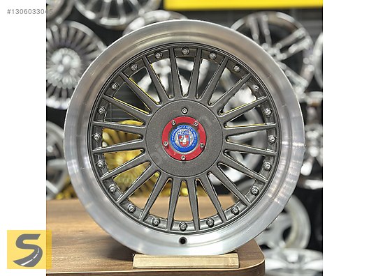 17 inç 4x100 Olan Araçlara Uyumlu Alpina Jant Modeli 8-9 Offset on