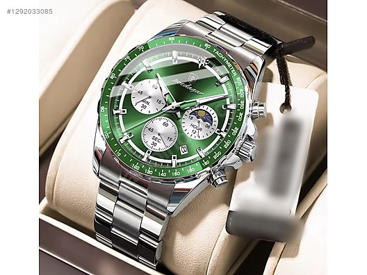 Other Brands / SIFIR KUTUSUNDA,ORJİNAL POEDAGAR KRONOGRAF KOL