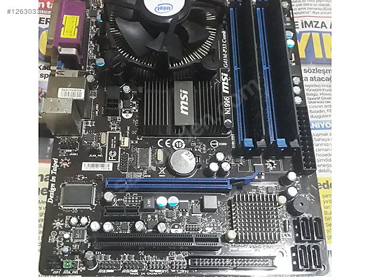 Msi G41m-p33 Combo 775 pin anakart - Anakart ve Tüm Masaüstü Bilgisayar Parçaları sahibinden.com'da