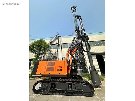 MAXPOWER MR200v HALAT BASKILI FORE KAZIK MAKİNASI - Mobil Kazık