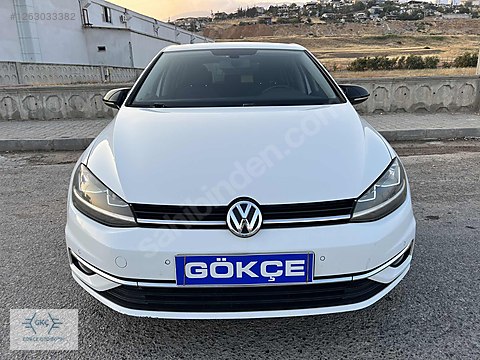 2018 VOLKSWAGEN GOLF 7.5 1.6 TDI COMFORTLİNE DSG...