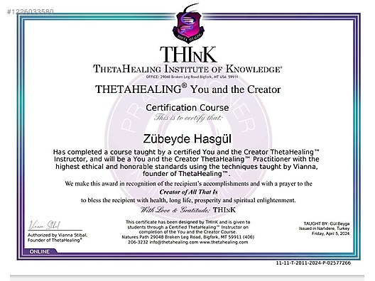 Yaşam Koçu.. Aile Dizim ve Thetahealing Uygulayıcısı