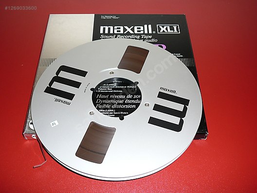 BANDE MAXELL UD 35-10 Magnetic Sound Recording Tape Reel
