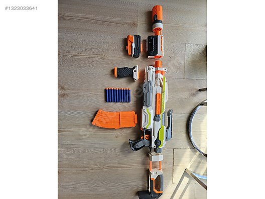 Nerf モジュラス　ECS-10（オレンジトリガー）+ナーフカスタムパーツ Kusursuz Nerf Modulus ECS-10 - Bol Aksesuarlı Full Set sahibinden