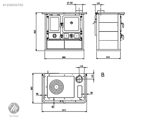 Kuzine - La Nordica Soba & Şömine