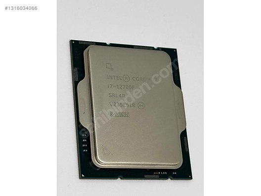 i7-12700F | 5.0GHz Güç | Hatasız, Performans Canavarı! sahibinden