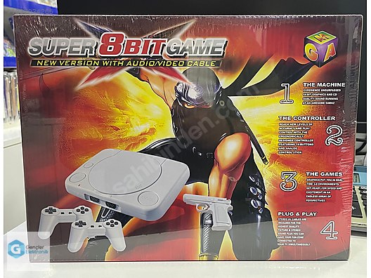 Super Bit Atari Kollu Tabancalı Mario Oyunlu STOKTA !! at