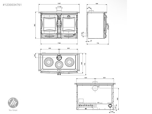 Kuzine - La Nordica Soba & Şömine