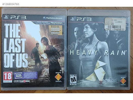 Cover Heavy Rain Playstation PS3 Oyun Heavy Rain 1265421900