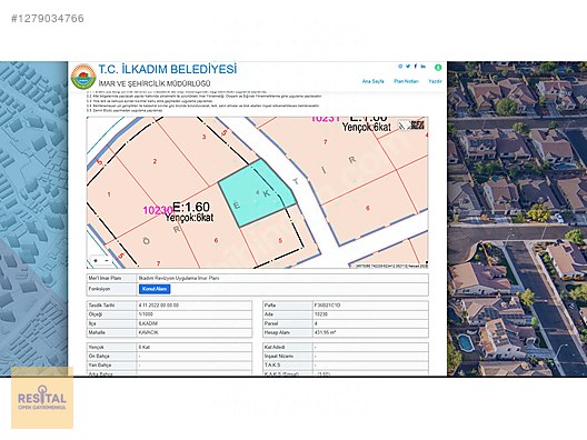 KAVACIK'TA KAT KARŞILIĞI İKİ PARSEL ARSA
