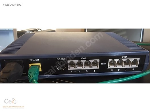 AudioCodes MP118 8 FXO Analog VoIP Gateway SIP - Voip Gateway ilanları uygun fiyatlarıyla sahibinden.com'da