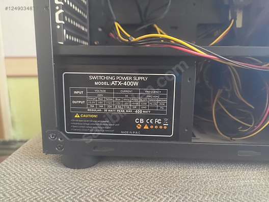 Masaüstü Bilgisayar - Anakart i5-4570 h81 8gb ram Anakart Anakart