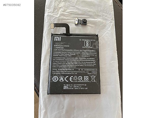 xiaomi mi 6 orijinal pil ve on kamera alisveris sifir ikinci el urunlerle sahibinden com da 975035082