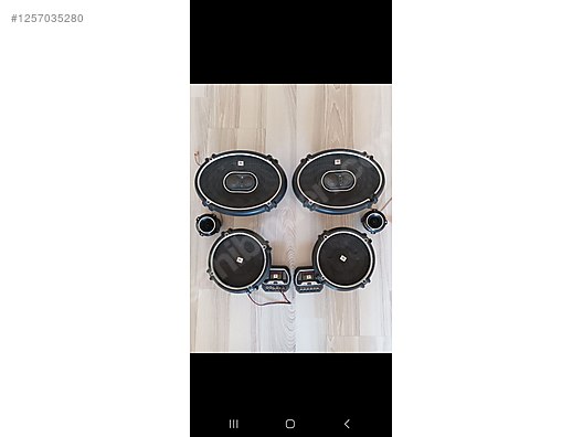 JBL oto ses sistemi - İkinci El JBL Set Hoparlörü Hoparlör