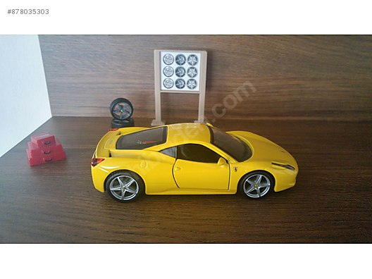 1 32 Burago Ferrari 458 Italia Diecast Model Araba Alisveriste Ilk Adres Sahibinden Com Da 878035303