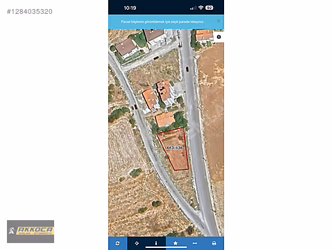 YENİ MAHALLEDE SATILIK MÜKEMMEL KONUMDA ARSA #1284035320