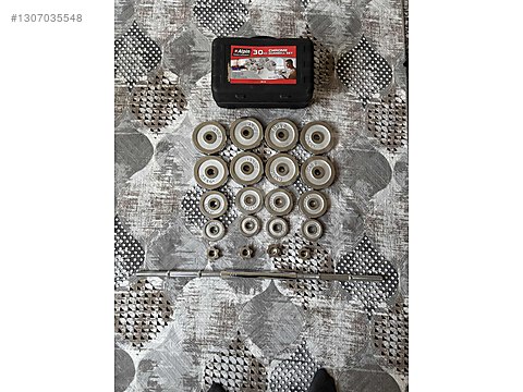 Alpin Db-30 kg krom kaplama Metal Dambıl Seti sahibinden.comda