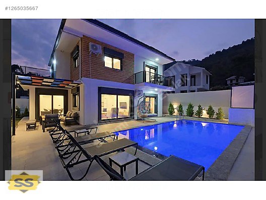 Üzümlü bucak Mahallesi'nde 4 + 1 satılık villa #1265035667