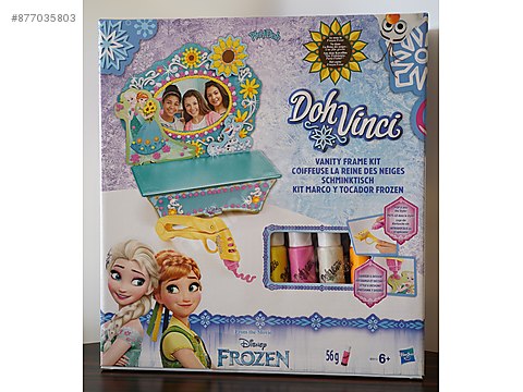 Doh Vinci Frozen Makyaj Masasi Tasarim Seti At Sahibinden Com 877035803