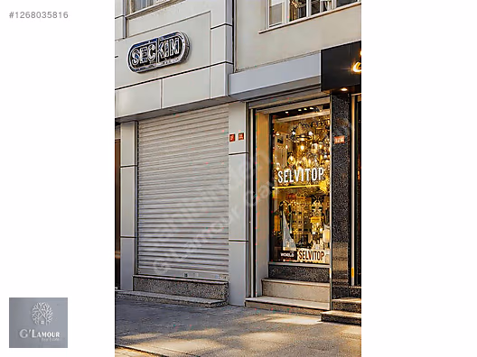 GG MURAT'TAN Şişhane Caddesi'nde Satılık Dükkan