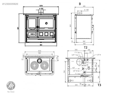 Used & Brand New Items / Garden & Home Improvement / Home Improvement / Heating / Heating Stove & Fireplace