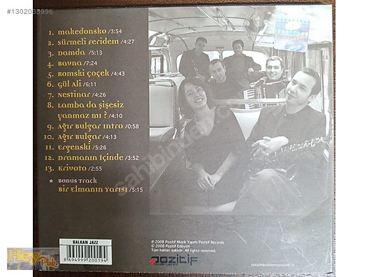 KOLEKTİF İSTANBUL KRİVOTO MÜZİK CD İKİNCİ ELDİR - Müzik CD leri