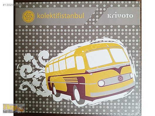 KOLEKTİF İSTANBUL KRİVOTO MÜZİK CD İKİNCİ ELDİR - Müzik CD leri