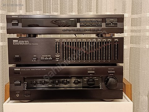 Yamaha / Yamaha ax-592 amfi ge-40 ekoleyzer tx-492 tüner deck
