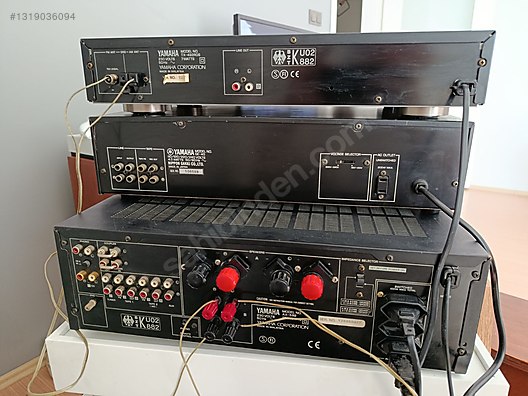 Yamaha / Yamaha ax-592 amfi ge-40 ekoleyzer tx-492 tüner deck