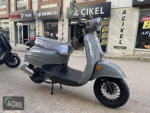 Mondial 50 Turismo 2024 Model Scooter / Maxi Scooter Motor Motosiklet ...