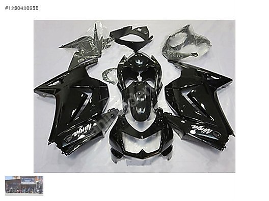 Grenaj / kawasaki ninja 250 grenaj ex 250 grenaj set 08-12 siyah