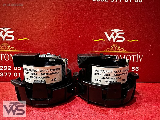 英　1006 Speaker / Tweeter / 2021-2025 Fiat Egea Cross Torpido Ön Hoparlör
