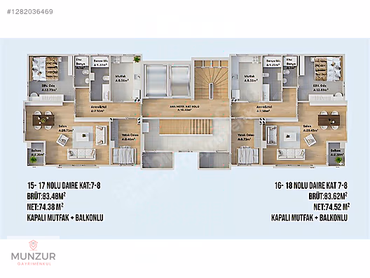 GÖZTEPE PROJEDEN 2+1 DAİRELER - YABANCI SATIŞA UYGUN #1282036469