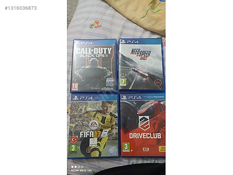 Ps4 oyunları tertemiz çiziksiz sahibinden.comda - 1316036873