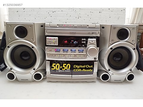 PHILIPS FW 396 TEMİZ MÜZİK SETİ - İkinci El Philips Müzik Seti