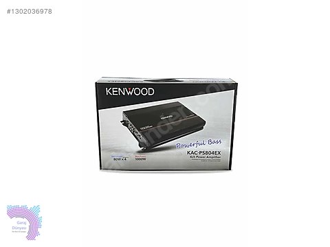Amie様まとめ買い Amfi / Kenwood Kac-ps804ex 4 Kanal 1000 W Üst Seri Amfi sahibinden