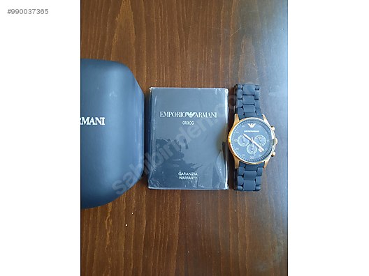 Emporio Armani Men's Sportivo Chronograph Watch Rose Gold PVD AR5905 -  Watches \u0026 Crystals