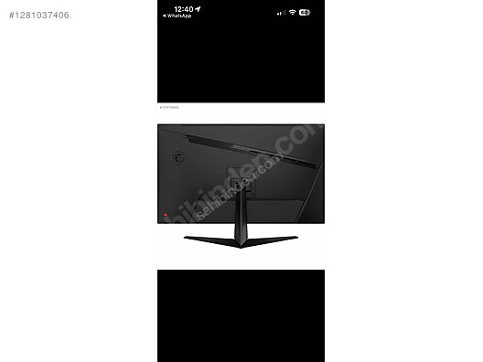 31,5 inç MSI Oyuncu Monitörü