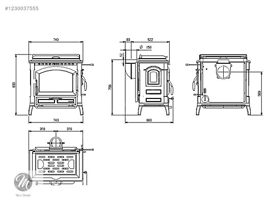 Kuzine - La Nordica Soba & Şömine