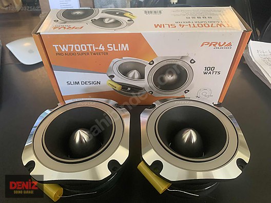 Hoparlör / Tweeter / PRV Süper Tweeter TW-700Tİ-4 Slım Teki 100
