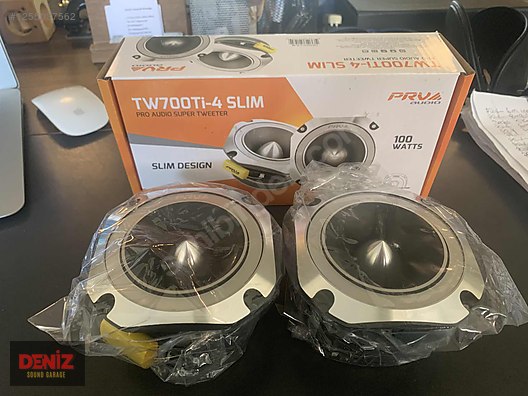 Hoparlör / Tweeter / PRV Süper Tweeter TW-700Tİ-4 Slım Teki 100