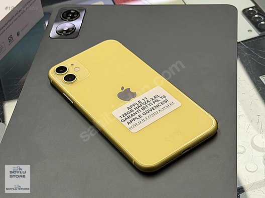 Apple / iPhone 11 / SOYLU İLETİŞİM APPLE 11 128GB HAFIZA SARI RENK