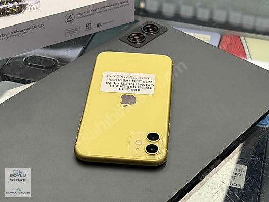 Apple / iPhone 11 / SOYLU İLETİŞİM APPLE 11 128GB HAFIZA SARI RENK