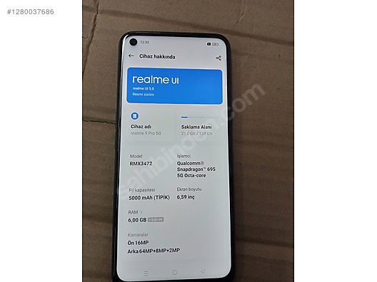 Used & Brand New Items / Cell Phones & Accessories / Cell Phones / Realme / 9 Pro