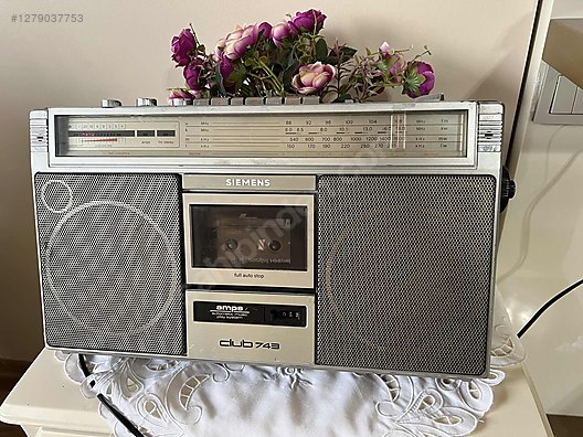 Siemens / SIEMENS CLUB-743 ÖRJİNAL RADİO CASSETTE on sahibinden