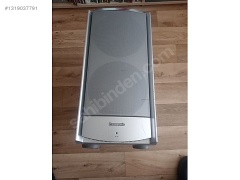 Panasonic ACTIVE SUBWOOFER 中古　通電のみ確認 Panasonic SB.WA885 AKTİ SUBWOOFER ve kule hapörlör - İkinci El