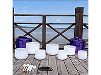 kristal ses çanakları