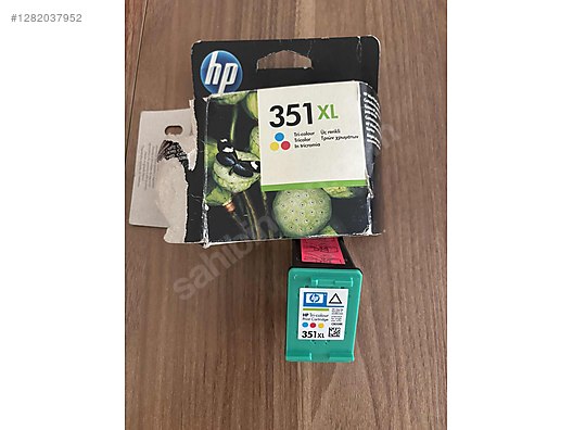 Ink Cartridge / HP / HP 351 Tri colour üç renkli orijinal kutulu sıfır ...